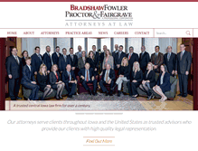 Tablet Screenshot of bradshawlaw.com